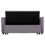 ΚΑΝΑΠΕΣ ΚΡΕΒΑΤΙ 2-ΘΕΣΙΟΣ BORG HM3289.01 ΓΚΡΙ ΥΦΑΣΜΑ 140x75x89Υεκ - Image 6