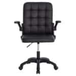 ΚΑΡΕΚΛΑ ΓΡΑΦΕΙΟΥ PORTIMA HM1197.01 ΜΑΥΡΟ PVC-ΣΚΕΛΕΤΟΣ & ΒΑΣΗ 69x57x97Υεκ. - Image 3