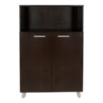 ΝΤΟΥΛΑΠΙ ΓΡΑΦΕΙΟΥ ΜΕ 1 ΡΑΦΙ HM2037.01 ΒΕΓΓΕ 80Χ40Χ125 - Image 3