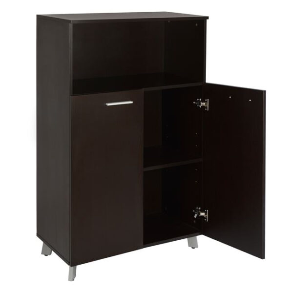 ΝΤΟΥΛΑΠΙ ΓΡΑΦΕΙΟΥ ΜΕ 1 ΡΑΦΙ HM2037.01 ΒΕΓΓΕ 80Χ40Χ125 - Image 4