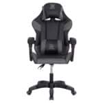 ΠΟΛΥΘΡΟΝΑ GAMING DARREN HM1203.10 ΜΑΥΡΟ-ΓΚΡΙ PVC 60x60x120Υεκ. - Image 3