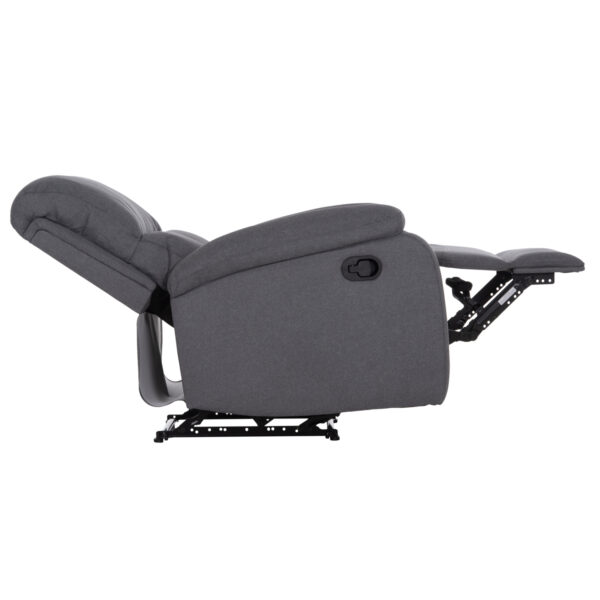 ΠΟΛΥΘΡΟΝΑ RELAX DIONI HM3296.01 ΓΚΡΙ ΥΦΑΣΜΑ 85x90x100Υεκ. - Image 4