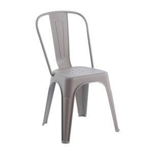 RELIX PP Καρέκλα Στοιβαζόμενη, PP Απόχρωση Sand Beige 47x47x86cm