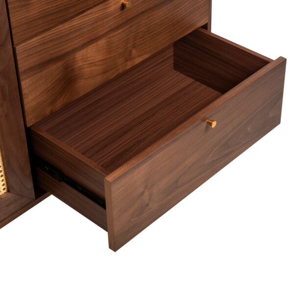 ΣΕΤ ΜΠΟΥΦΕΣ & ΕΠΙΠΛΟ ΤΗΛΕΟΡΑΣΗΣ MEEN HM21343 MDF ΜΕ ΚΑΠΛΑΜΑ ΚΑΡΥΔΙΑΣ - Image 6