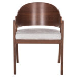 ΣΕΤ ΤΡΑΠΕΖΑΡΙΑΣ 5ΤΜΧ RINER HM21340 ΤΕΤΡΑΓΩΝΟ ΤΡΑΠΕΖΙ ΑΠΟ MDF--ΚΑΡΕΚΛΕΣ ΑΠΟ RUBBERWOOD - Image 4