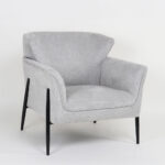 LENON ΠΟΛΥΘΡΟΝΑ ΓΚΡΙ 83x83x85cm 01-3630