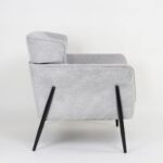 LENON ΠΟΛΥΘΡΟΝΑ ΓΚΡΙ 83x83x85cm 01-3630 - Image 2