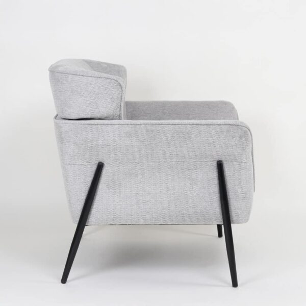 LENON ΠΟΛΥΘΡΟΝΑ ΓΚΡΙ 83x83x85cm 01-3630 - Image 2