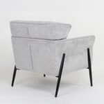 LENON ΠΟΛΥΘΡΟΝΑ ΓΚΡΙ 83x83x85cm 01-3630 - Image 3