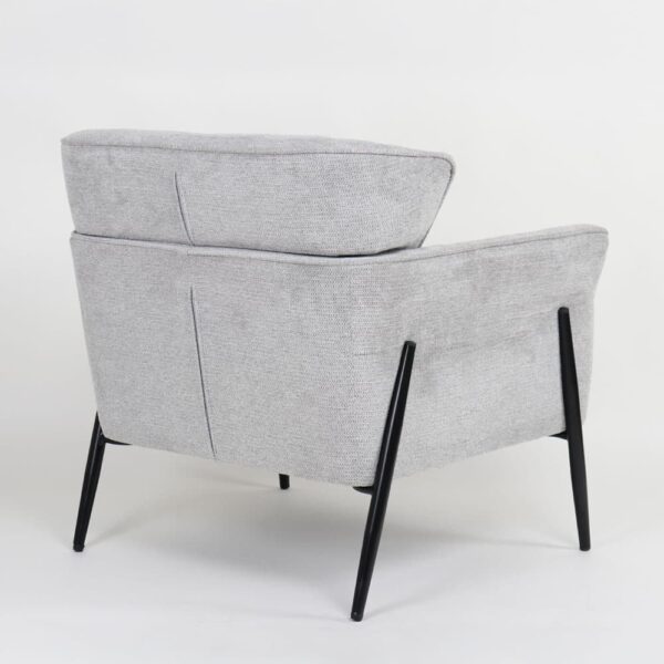 LENON ΠΟΛΥΘΡΟΝΑ ΓΚΡΙ 83x83x85cm 01-3630 - Image 3