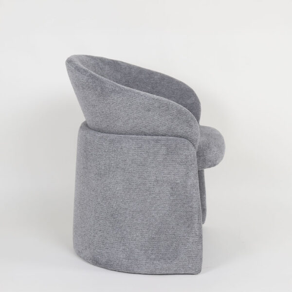 FRU ΠΟΛΥΘΡΟΝΑ ΓΚΡΙ 71x63x78cm 01-3634 - Image 2