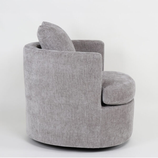 ORBITA ΠΟΛΥΘΡΟΝΑ ΠΕΡΙΣΤΡΕΦΟΜΕΝΗ ΓΚΡΙ 78x76x65cm 01-3638 - Image 2