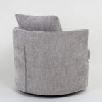 ORBITA ΠΟΛΥΘΡΟΝΑ ΠΕΡΙΣΤΡΕΦΟΜΕΝΗ ΓΚΡΙ 78x76x65cm 01-3638 - Image 3