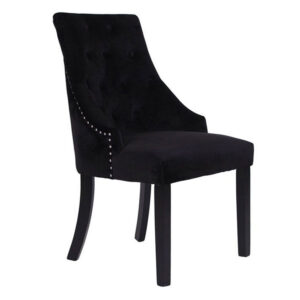 RETRO ΚΑΡΕΚΛΑ ΜΑΥΡΟ ΜΑΥΡΟ 56x63x93cm 03-0607