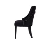 RETRO ΚΑΡΕΚΛΑ ΜΑΥΡΟ ΜΑΥΡΟ 56x63x93cm 03-0607 - Image 4