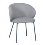 KIRA ΚΑΡΕΚΛΑ ΓΚΡΙ ΑΝΟΙΧΤΟ ΓΚΡΙ ΣΚΟΥΡΟ 56x56x74.5cm 03-1057