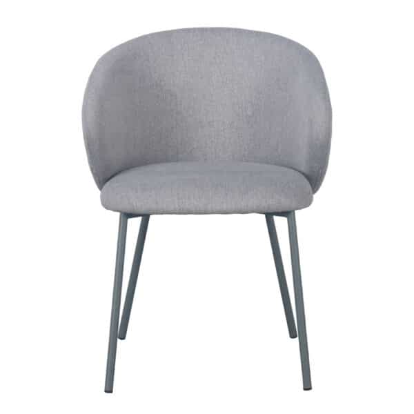 KIRA ΚΑΡΕΚΛΑ ΓΚΡΙ ΑΝΟΙΧΤΟ ΓΚΡΙ ΣΚΟΥΡΟ 56x56x74.5cm 03-1057 - Image 4