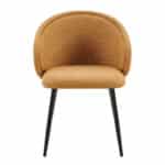 FIGARO ΚΑΡΕΚΛΑ ΠΟΛΥΘΡΟΝΑ ΚΙΤΡΙΝΟ ΜΑΥΡΟ 58x58.5x78.5cm 03-1207 - Image 2