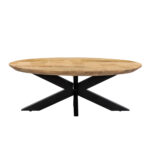 SKORPIO COFFEE TABLE ΚΑΡΥΔΙ ΜΑΥΡΟ 120x60x45 04-1042 - Image 4