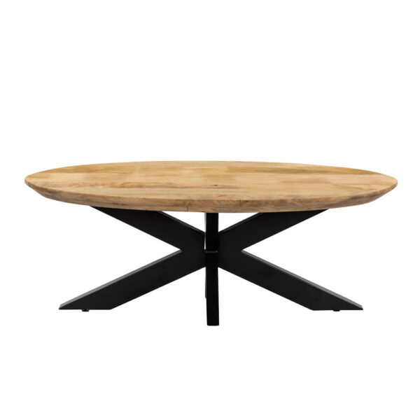 SKORPIO COFFEE TABLE ΚΑΡΥΔΙ ΜΑΥΡΟ 120x60x45 04-1042 - Image 4