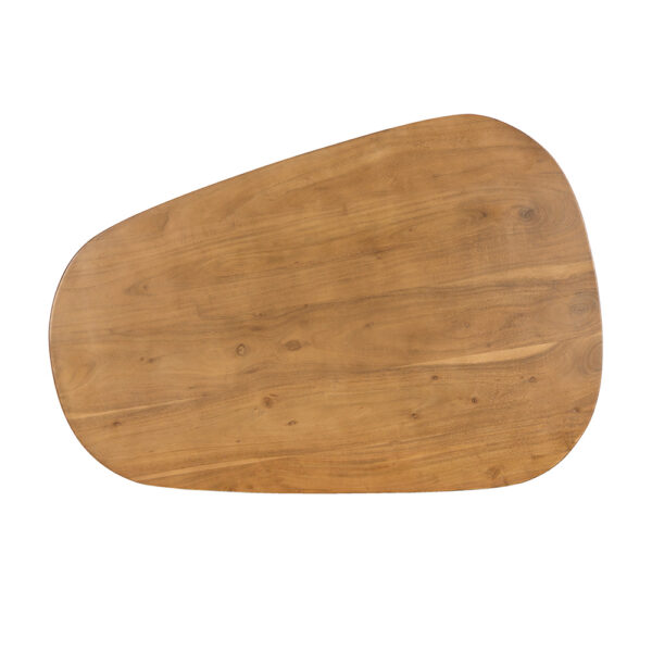 LEVEL COFFEE TABLE ΚΑΡΥΔΙ ΜΑΥΡΟ 95x65x48 04-1047 - Image 3