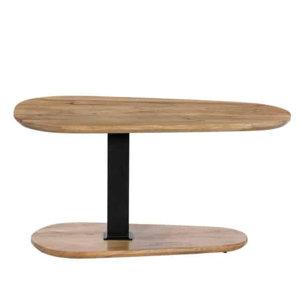 LEVEL COFFEE TABLE ΦΥΣΙΚΟ ΜΑΥΡΟ 95x65x48 04-1048 - Image 4