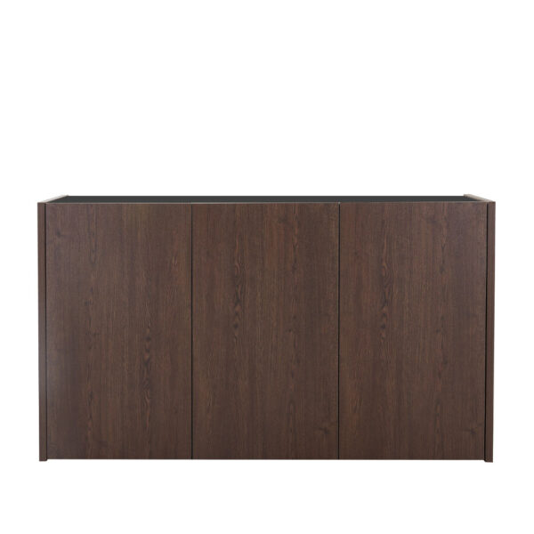 NUEZ ΜΠΟΥΦΕΣ 3ΠΟΡΤΕΣ ΚΑΡΥΔΙ ΜΑΥΡΟ 156x45x85cm 05-0823 - Image 3