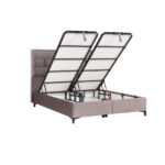 BRICK ΚΡΕΒΑΤΙ ΜΕ ΑΠΟΘΗΚ. ΧΩΡΟ (ΓΙΑ ΣΤΡΩΜΑ 160x200cm) MUSHROOM 05-450 215x165x121cm 09-2152 - Image 2