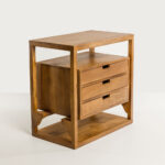 ELIS ΚΟΜΟΔΙΝΟ 3ΣΥΡΤΑΡΙΑ ΦΥΣΙΚΟ 65x38x65cm 09-2156