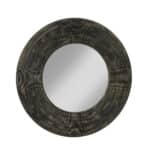 UP : DOWN ΚΑΘΡΕΠΤΗΣ ΤΟΙΧΟΥ ΜΑΥΡΟ ANTIQUE 77x6x77cm 11-0662