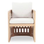 ΠΟΛΥΘΡΟΝΑ ΤΡΑΠΕΖΑΡΙΑΣ LUDVALD SM6445 ΞΥΛΟ ΑΚΑΚΙΑΣ-ΣΧΟΙΝΙ-ΜΠΕΖ ΜΑΞΙΛΑΡΙΑ 58x60x66Υεκ. - Image 4