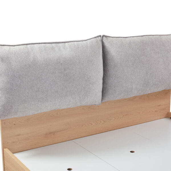 NEON ΚΡΕΒΑΤΙ (ΓΙΑ ΣΤΡΩΜΑ 160x200cm) ΦΥΣΙΚΟ 167x207x105cm 40-0053 - Image 5