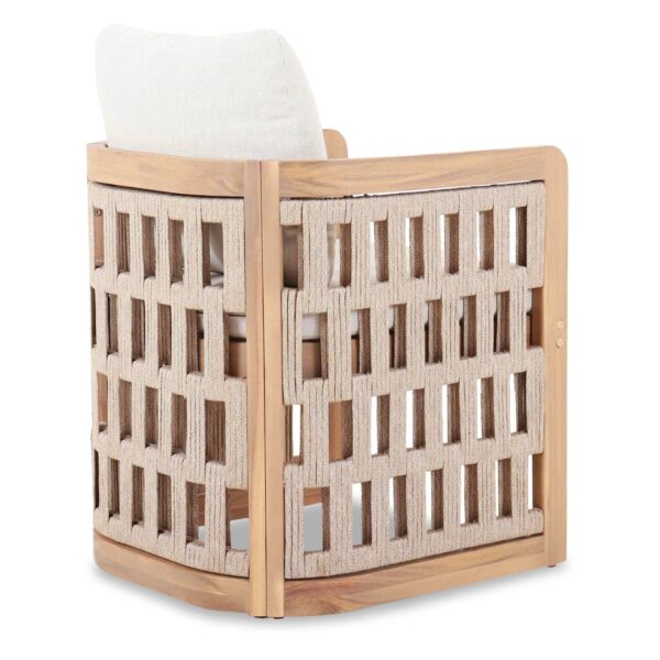 ΠΟΛΥΘΡΟΝΑ ΤΡΑΠΕΖΑΡΙΑΣ LUDVALD SM6445 ΞΥΛΟ ΑΚΑΚΙΑΣ-ΣΧΟΙΝΙ-ΜΠΕΖ ΜΑΞΙΛΑΡΙΑ 58x60x66Υεκ. - Image 6