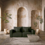 BOX ΠΟΛΥΘΡΟΝΑ ΜΕ ΜΠΡΑΤΣΟ ΑΝΑΣΤΡΕΨΙΜΗ ΛΑΔΙ VOGUE 11 107x107x85cm 71-0111 - Image 2