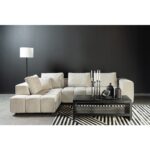 TOMOS ΚΑΝΑΠΕΣ ΓΩΝΙΑ ΑΡΙΣΤΕΡΗ BEIGE LEGASY 15 298x200x85cm 71-0113 - Image 2