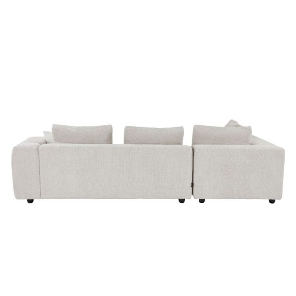TOMOS ΚΑΝΑΠΕΣ ΓΩΝΙΑ ΑΡΙΣΤΕΡΗ BEIGE LEGASY 15 298x200x85cm 71-0113 - Image 4