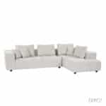 TOMOS ΚΑΝΑΠΕΣ ΓΩΝΙΑ ΔΕΞΙΑ BEIGE LEGASY 15 298x200x85cm 71-0132