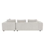 TOMOS ΚΑΝΑΠΕΣ ΓΩΝΙΑ ΔΕΞΙΑ BEIGE LEGASY 15 298x200x85cm 71-0132 - Image 4