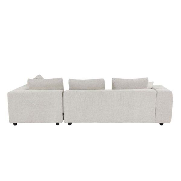 TOMOS ΚΑΝΑΠΕΣ ΓΩΝΙΑ ΔΕΞΙΑ BEIGE LEGASY 15 298x200x85cm 71-0132 - Image 4