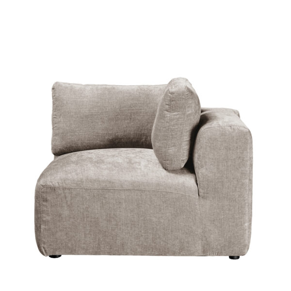 BOX ΠΟΛΥΘΡΟΝΑ ΜΕ ΜΠΡΑΤΣΟ ΑΝΑΣΤΡΕΨΙΜΗ BEIGE VOGUE 2 107x107x85cm 71-0136 - Image 4