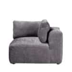 BOX ΠΟΛΥΘΡΟΝΑ ΜΕ ΜΠΡΑΤΣΟ ΑΝΑΣΤΡΕΨΙΜΗ ΓΚΡΙ VOGUE 14 107x107x85cm 71-0138 - Image 4