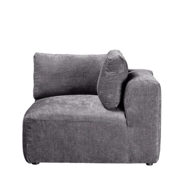 BOX ΠΟΛΥΘΡΟΝΑ ΜΕ ΜΠΡΑΤΣΟ ΑΝΑΣΤΡΕΨΙΜΗ ΓΚΡΙ VOGUE 14 107x107x85cm 71-0138 - Image 4