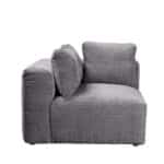 BOX ΠΟΛΥΘΡΟΝΑ ΜΕ ΜΠΡΑΤΣΟ ΑΝΑΣΤΡΕΨΙΜΗ ΓΚΡΙ VOGUE 14 107x107x85cm 71-0138 - Image 5