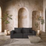 BOX ΠΟΛΥΘΡΟΝΑ ΜΕ ΜΠΡΑΤΣΟ ΑΝΑΣΤΡΕΨΙΜΗ ΑΝΘΡΑΚΙ VOGUE 17 107x107x85cm 71-0140 - Image 2