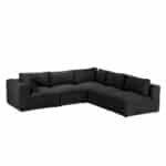 BOX ΠΟΛΥΘΡΟΝΑ ΜΕ ΜΠΡΑΤΣΟ ΑΝΑΣΤΡΕΨΙΜΗ ΑΝΘΡΑΚΙ VOGUE 17 107x107x85cm 71-0140 - Image 3