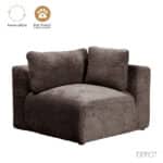 BOX ΠΟΛΥΘΡΟΝΑ ΜΕ ΜΠΡΑΤΣΟ ΑΝΑΣΤΡΕΨΙΜΗ ΚΑΦΕ VOGUE 5 107x107x85cm 71-0142