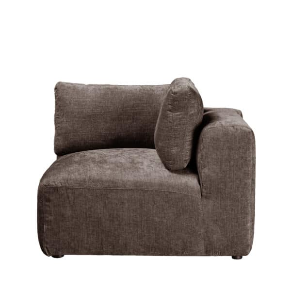 BOX ΠΟΛΥΘΡΟΝΑ ΜΕ ΜΠΡΑΤΣΟ ΑΝΑΣΤΡΕΨΙΜΗ ΚΑΦΕ VOGUE 5 107x107x85cm 71-0142 - Image 4