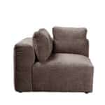 BOX ΠΟΛΥΘΡΟΝΑ ΜΕ ΜΠΡΑΤΣΟ ΑΝΑΣΤΡΕΨΙΜΗ ΚΑΦΕ VOGUE 5 107x107x85cm 71-0142 - Image 5