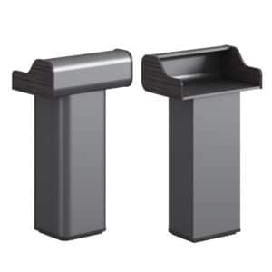 ΑΝΑΛΟΓΙΟ ΟΜΙΛΗΤΗ SPEEKER HM2151 ΜΕΛΑΜΙΝΗ ΣΕ ΓΚΡΙ 60x40x108Υεκ