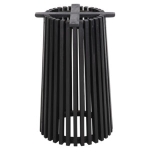 ΒΑΣΗ ΤΡΑΠΕΖΙΟΥ ΕΣΩΤ.ΧΩΡΟΥ ΣΤΡΟΓΓΥΛΗ FRANTZ HM9459.12 MINDI ΞΥΛΟ ΣΕ ΜΑΥΡΟ ΧΡΩΜΑ Φ45x74Yεκ.